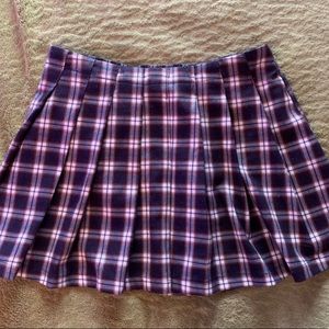 Plaid skirt